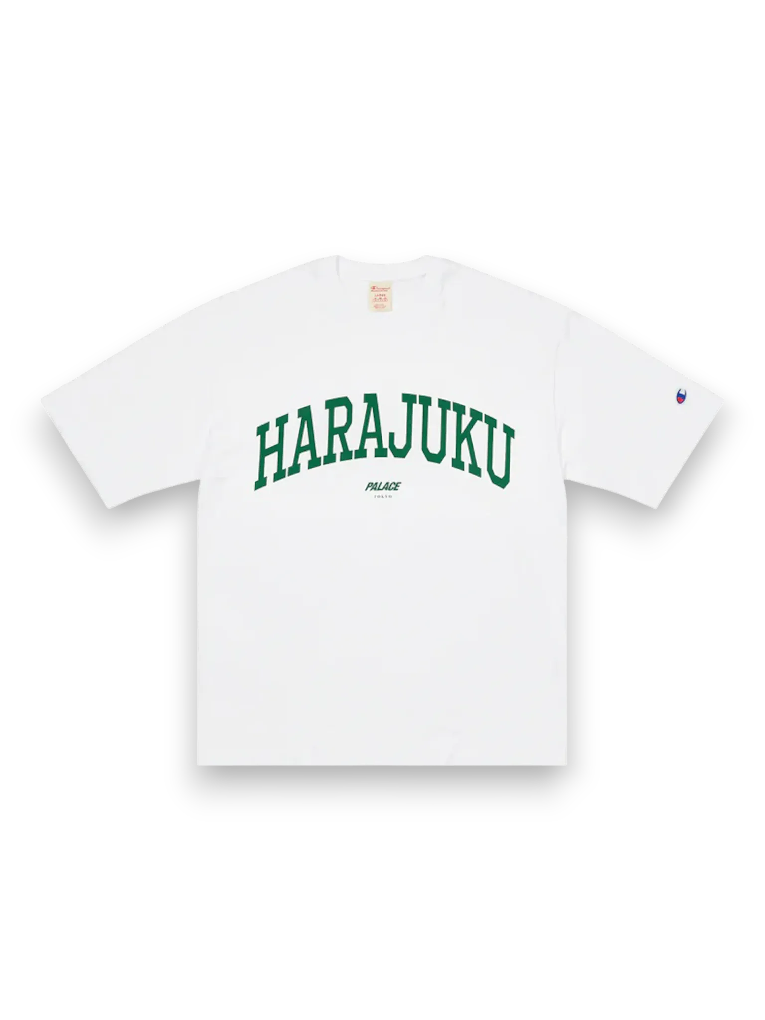 Palace Champion Shop Harajuku T-shirt Tokyo White