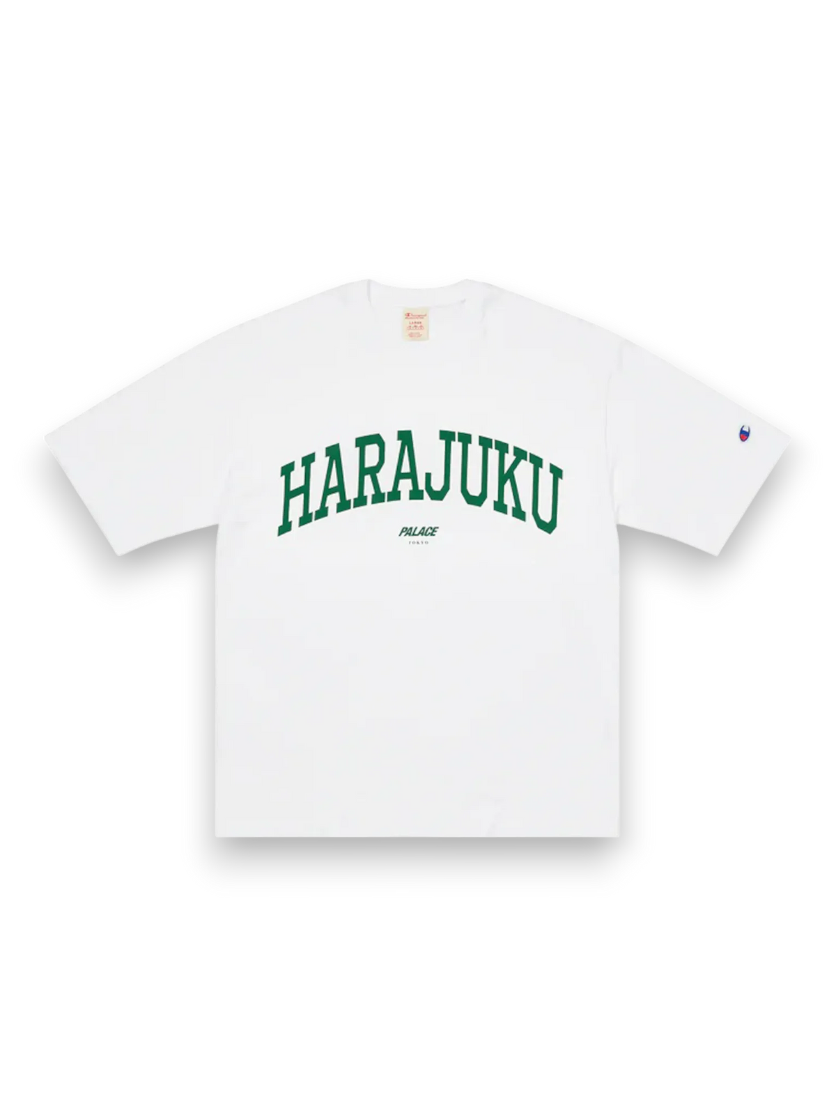 Palace Champion Shop Harajuku T-shirt Tokyo White