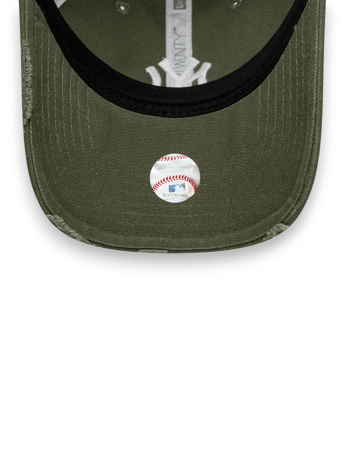 New Era Cap 9TWENTY Trucker New York Yankees MLB Cotton Canvas Green