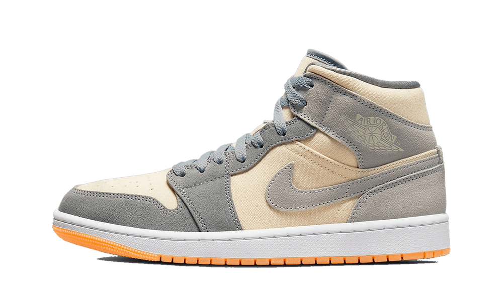 Jordan 1 Mid Coconut Milk Particle Grey