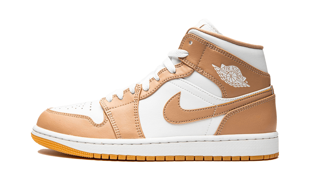 Jordan 1 Mid Tan gum