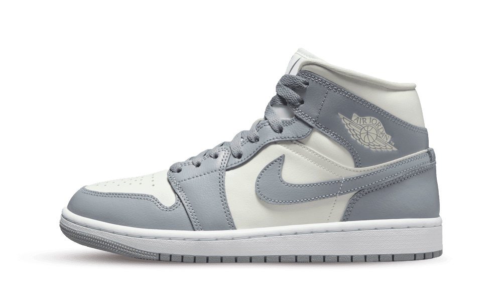 Jordan 1 Mid Stealth grey