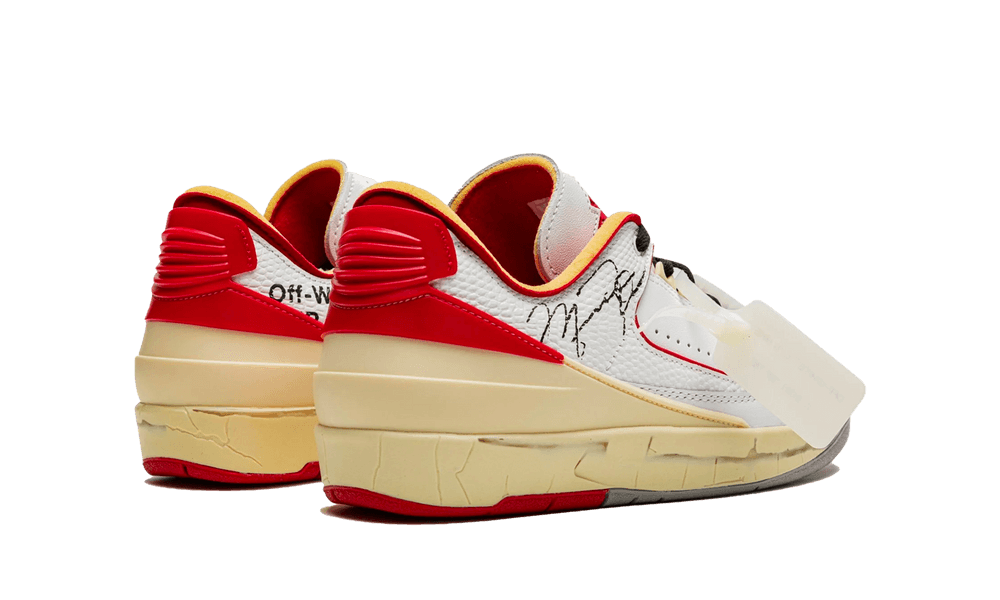 Jordan 2 Retro Low SP Off-White White Red