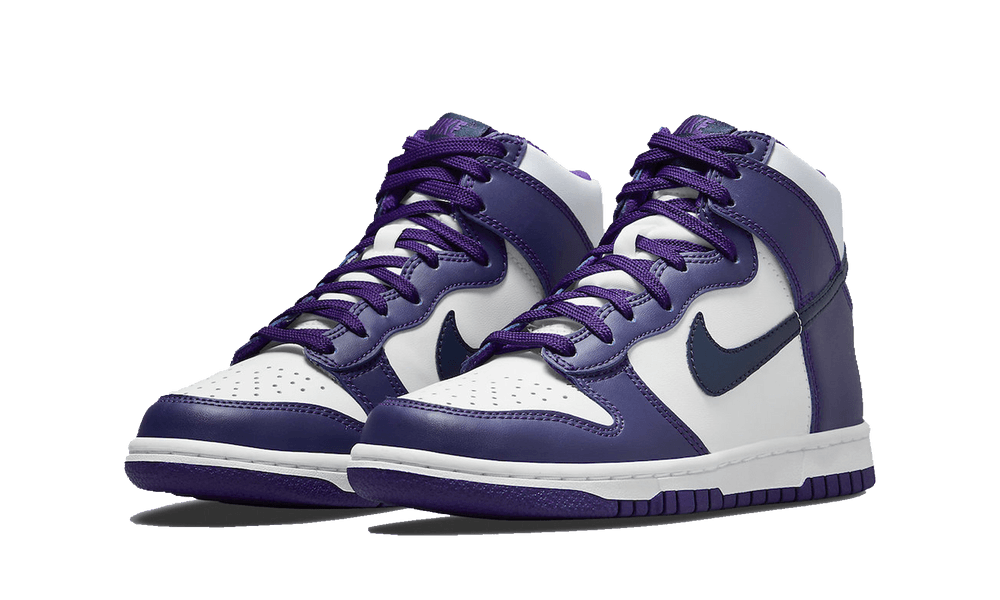 Nike Dunk High Electro Purple Midnght Navy (GS)