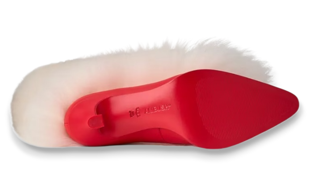 UGG Heel Ambush White Red