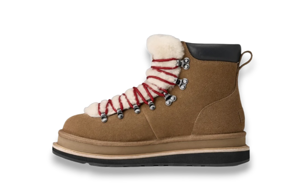 UGG x Sacai Hiker Boot Chestnut