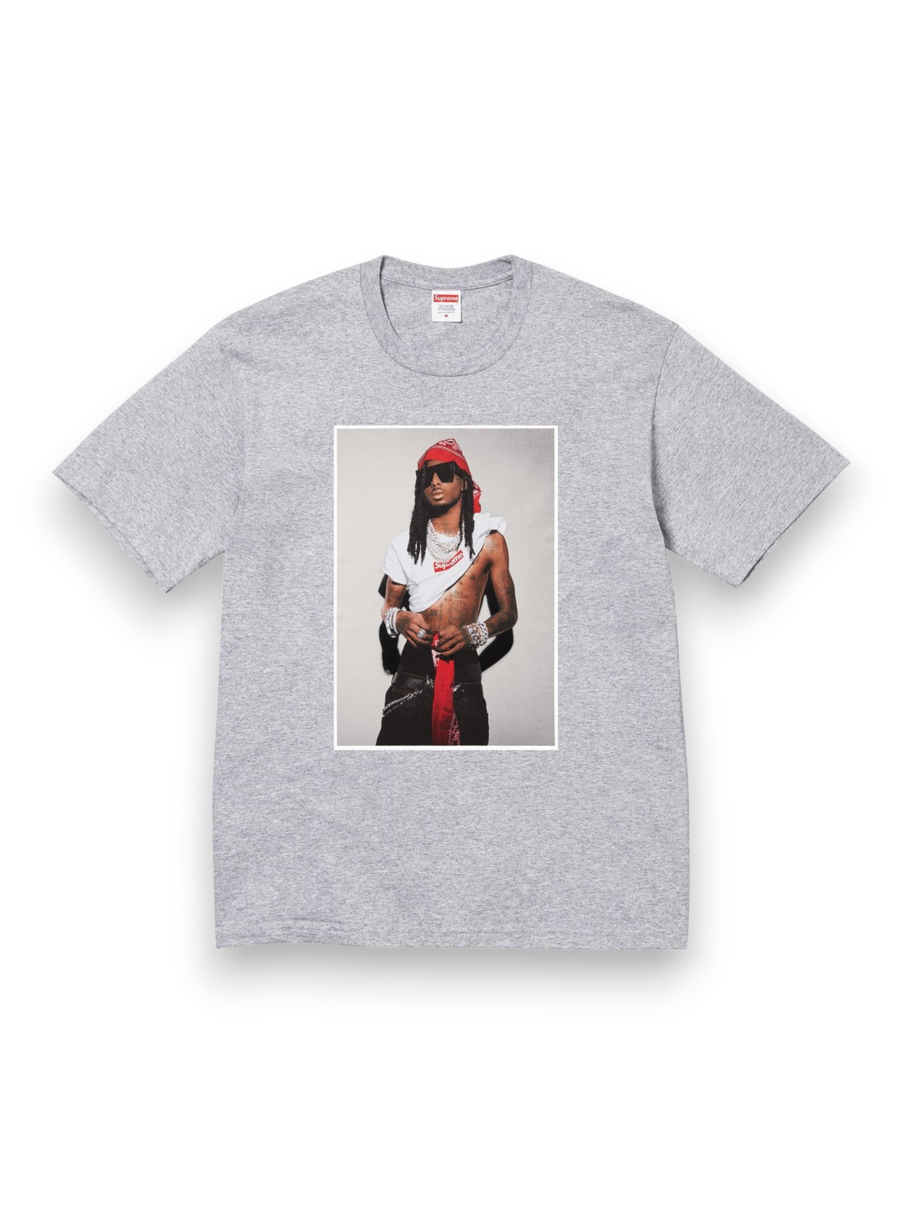 Supreme Playboi Carti Tee Grey