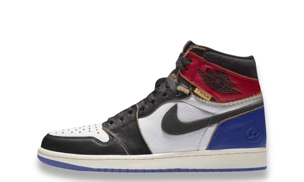 Jordan 1 Retro High OG SP Fragment x Union LA Varsity Red Sport Royal