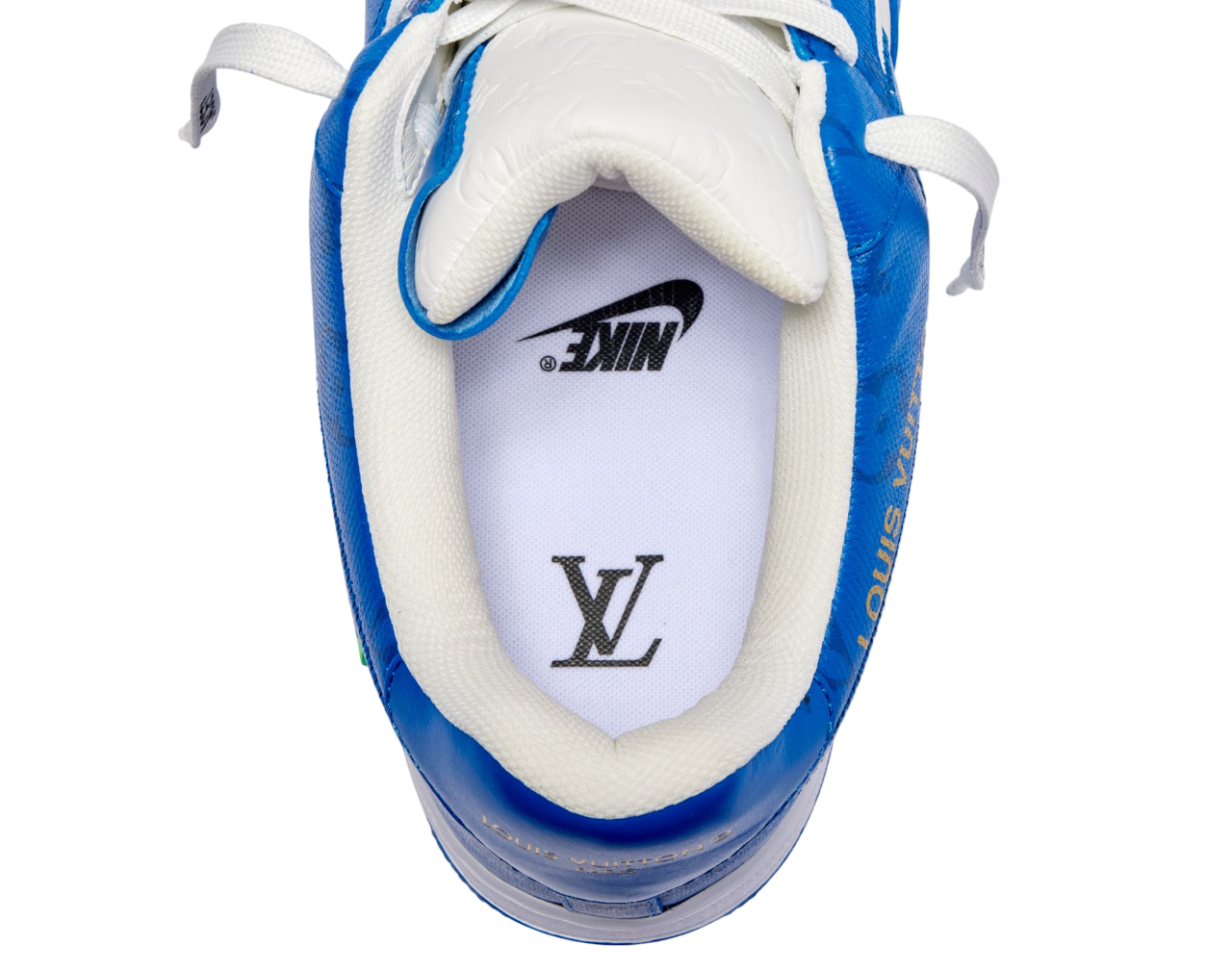 Louis Vuitton Nike Air Force 1 Low By Virgil Abloh White Royal