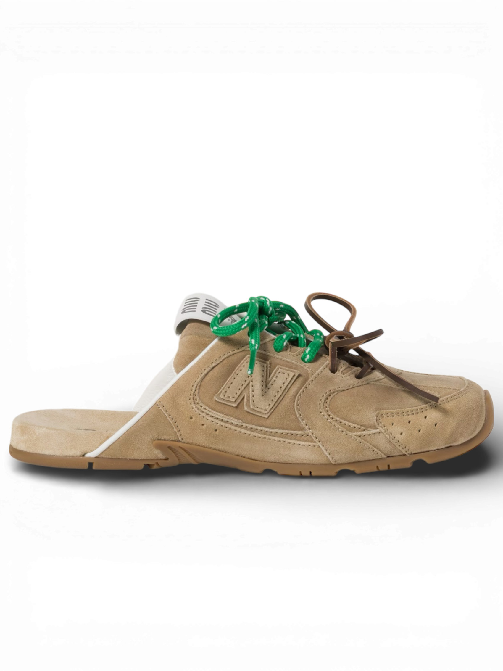 New Balance 530 SL Miu Miu Mule Ecru