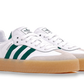 Adidas sambae White Collegiate Green Gum