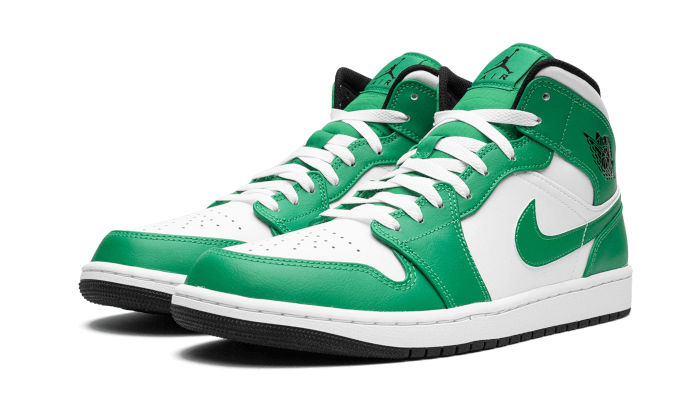 Air Jordan 1 Mid Lucky Green