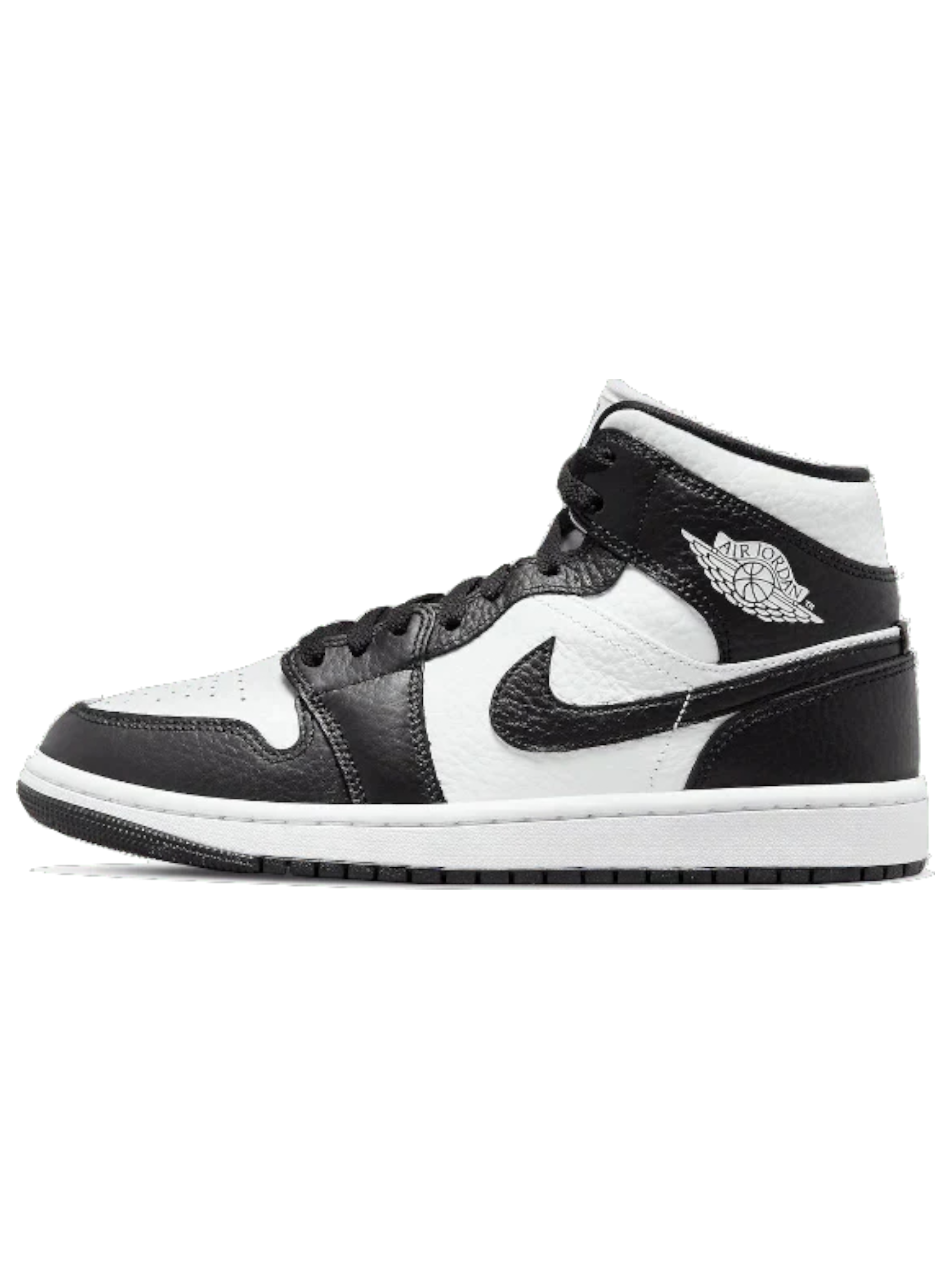 Air Jordan 1 Mid Split Black White (W)