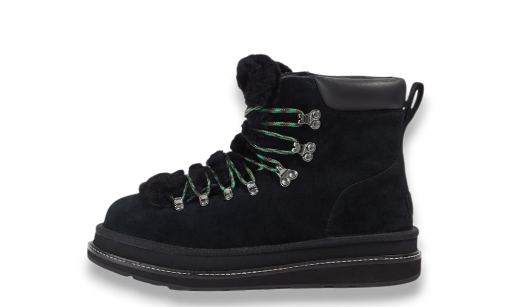 UGG x Sacai Hiker Boot Black