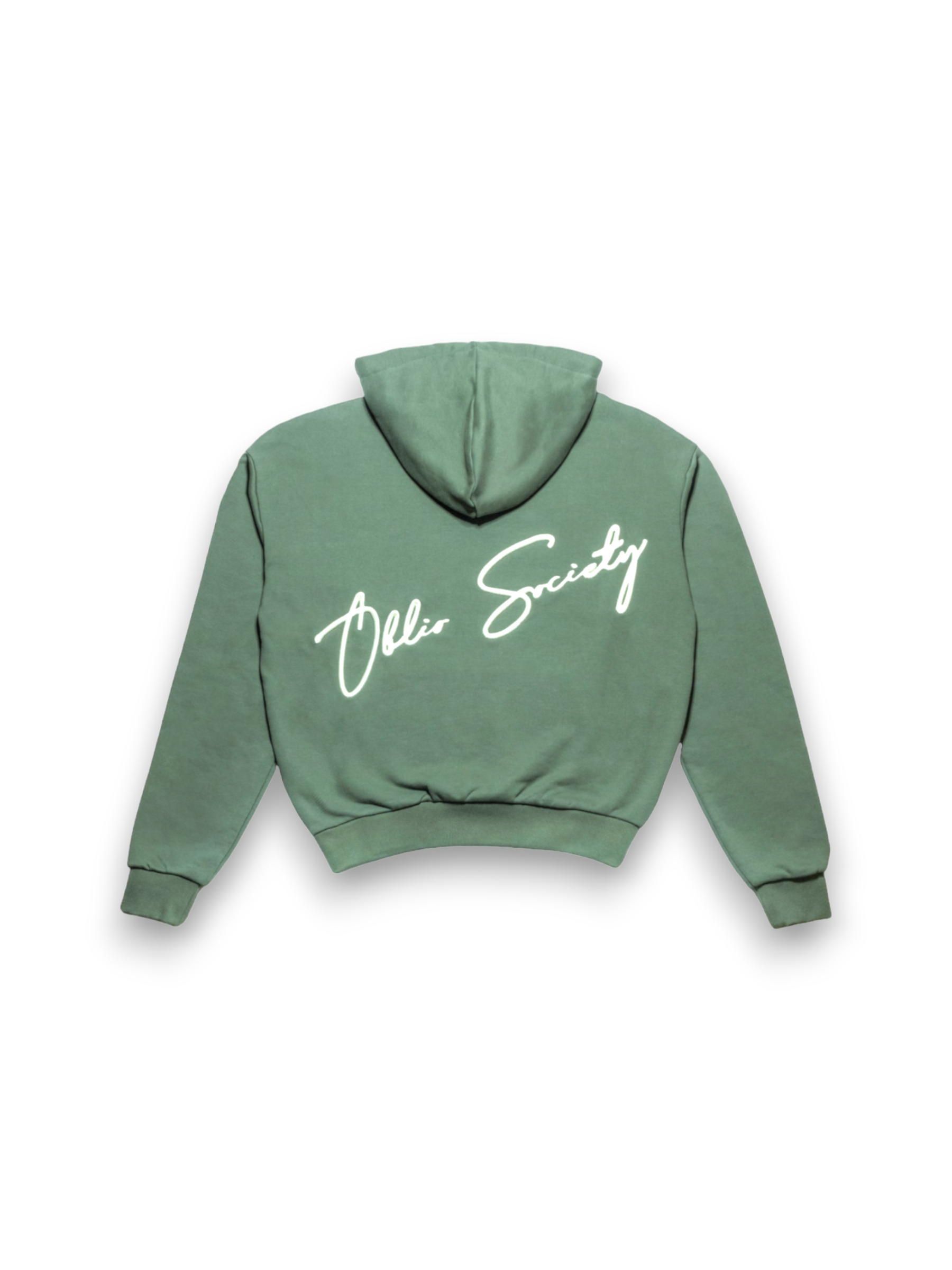 OBLIO Society Handwritten 3D Embroidery - Olive