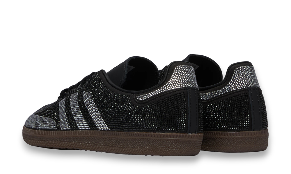 Adidas Samba OG Rhinestone Black Silver