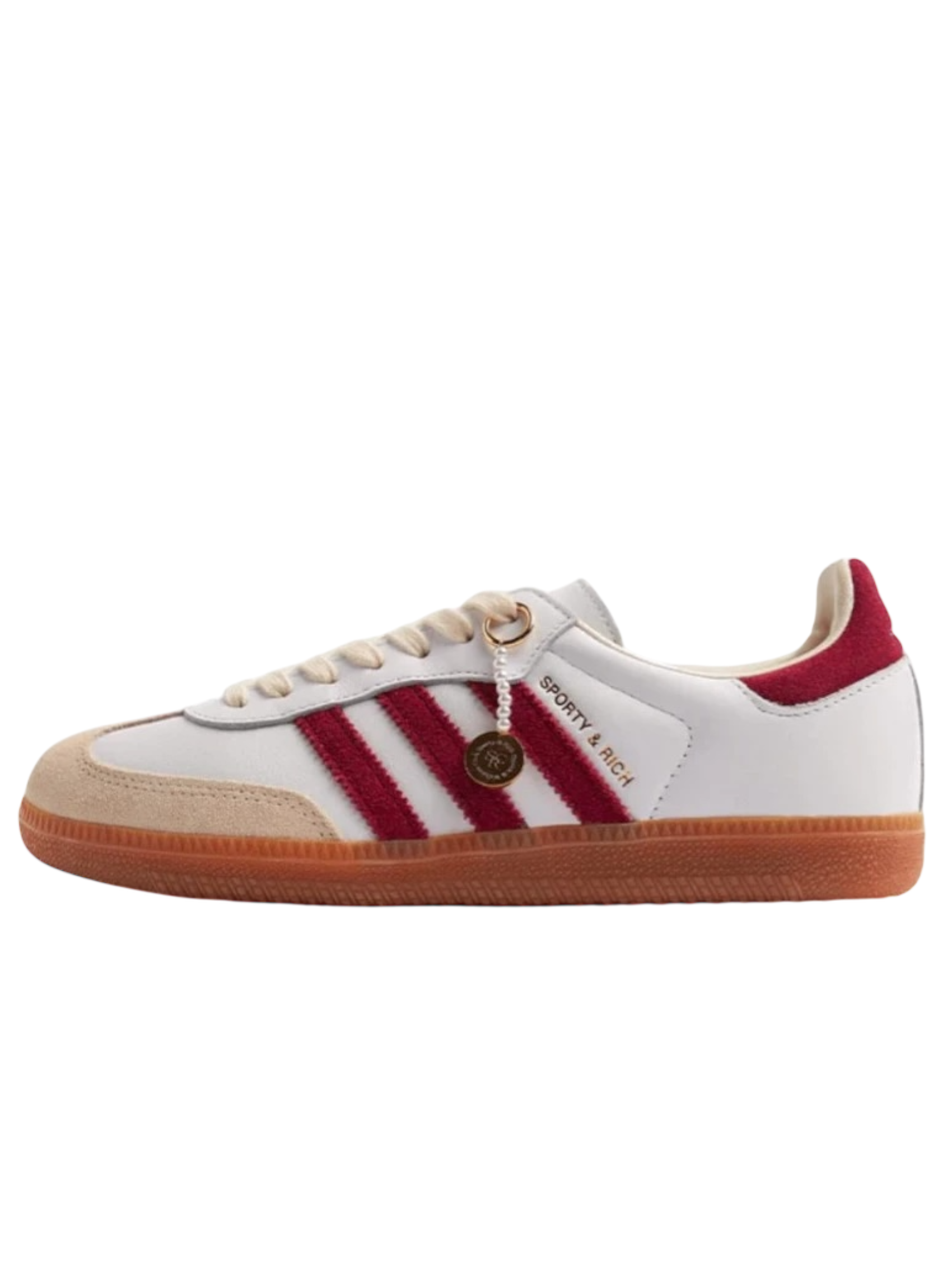 Adidas Samba Sporty & Rich White Core Burgundy