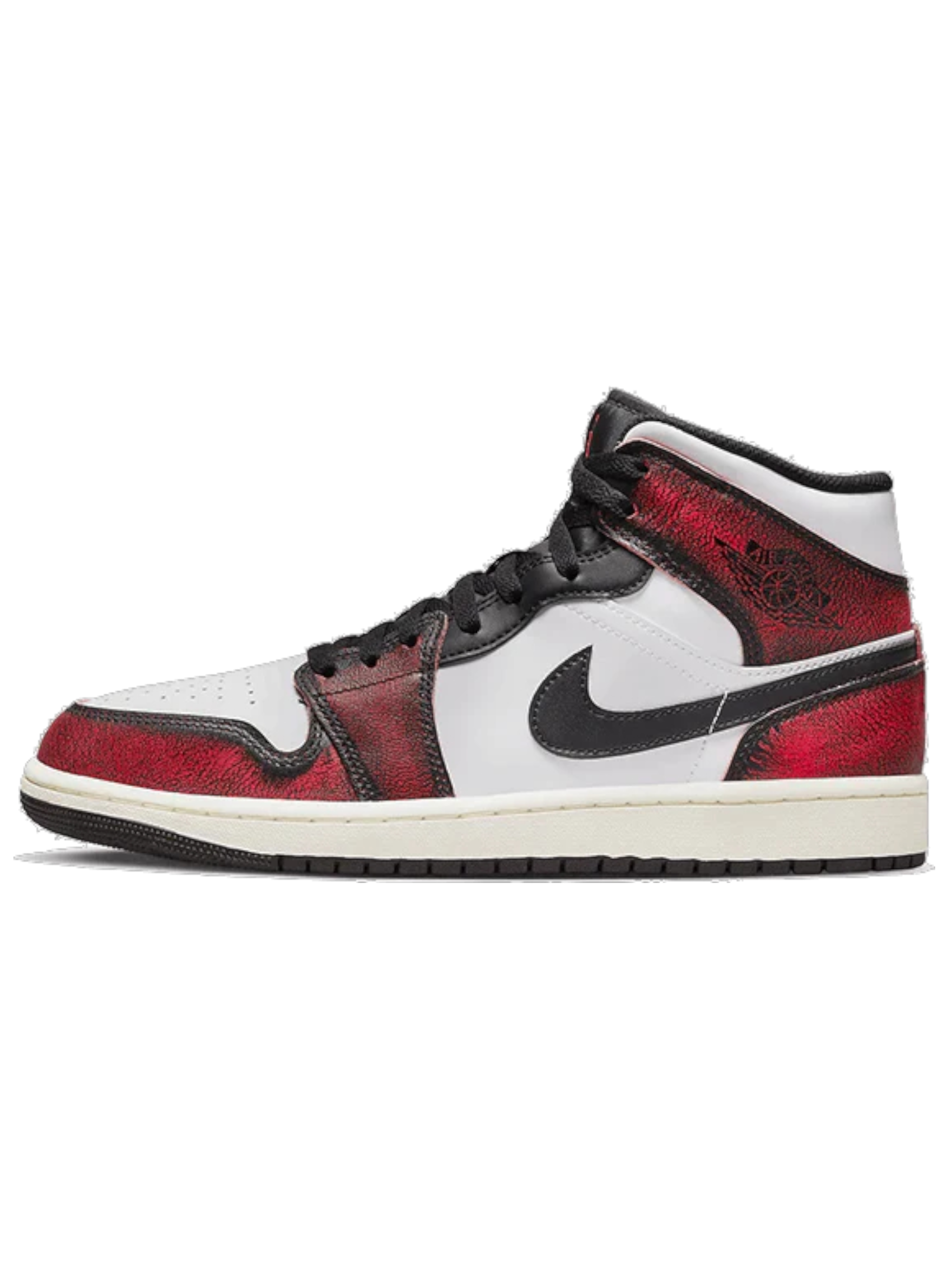 Jordan 1 Mid Wear-Away Chicago