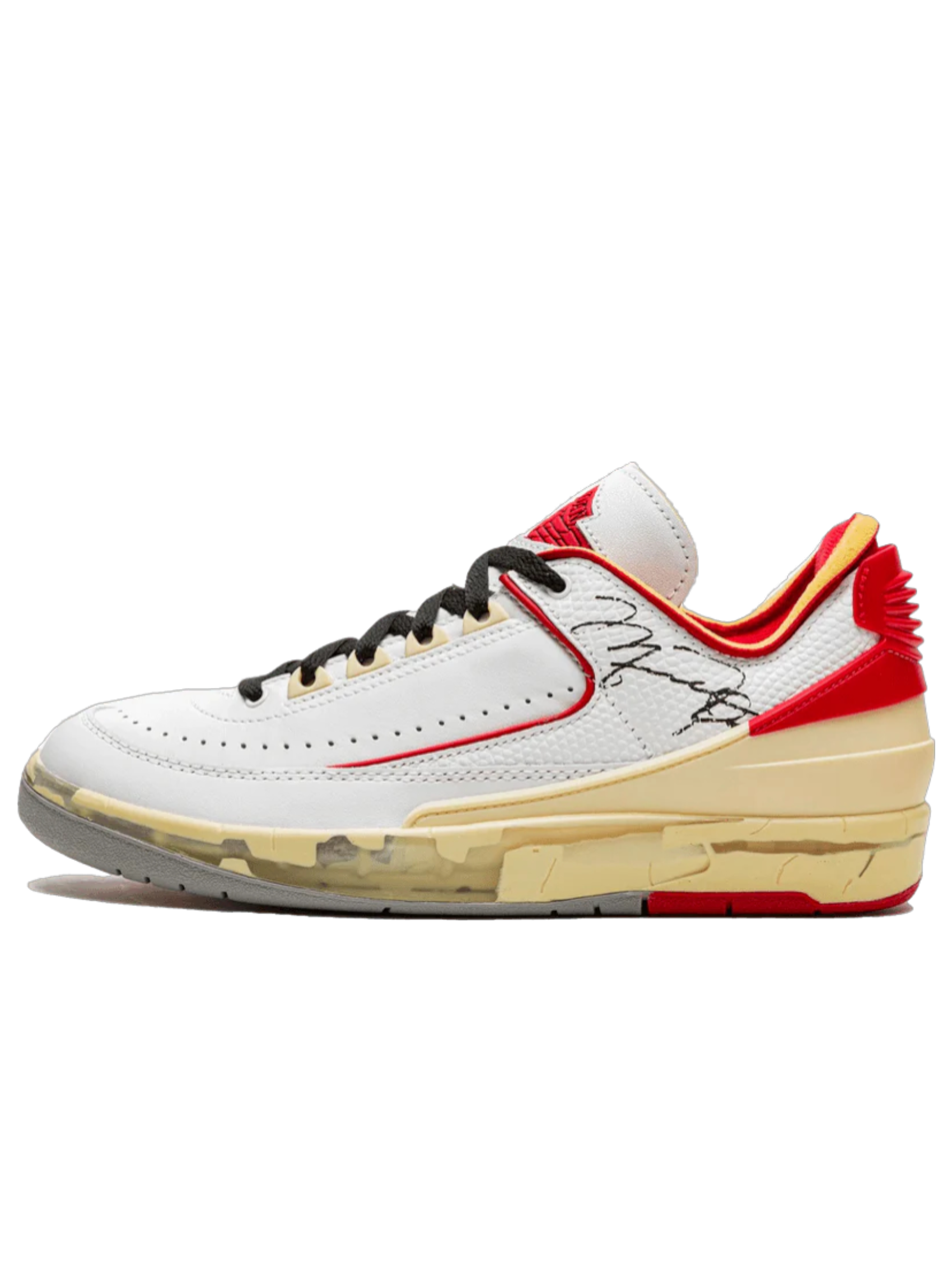 Jordan 2 Retro Low SP Off-White White Red