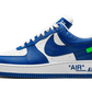 Louis Vuitton Nike Air Force 1 Low By Virgil Abloh White Royal