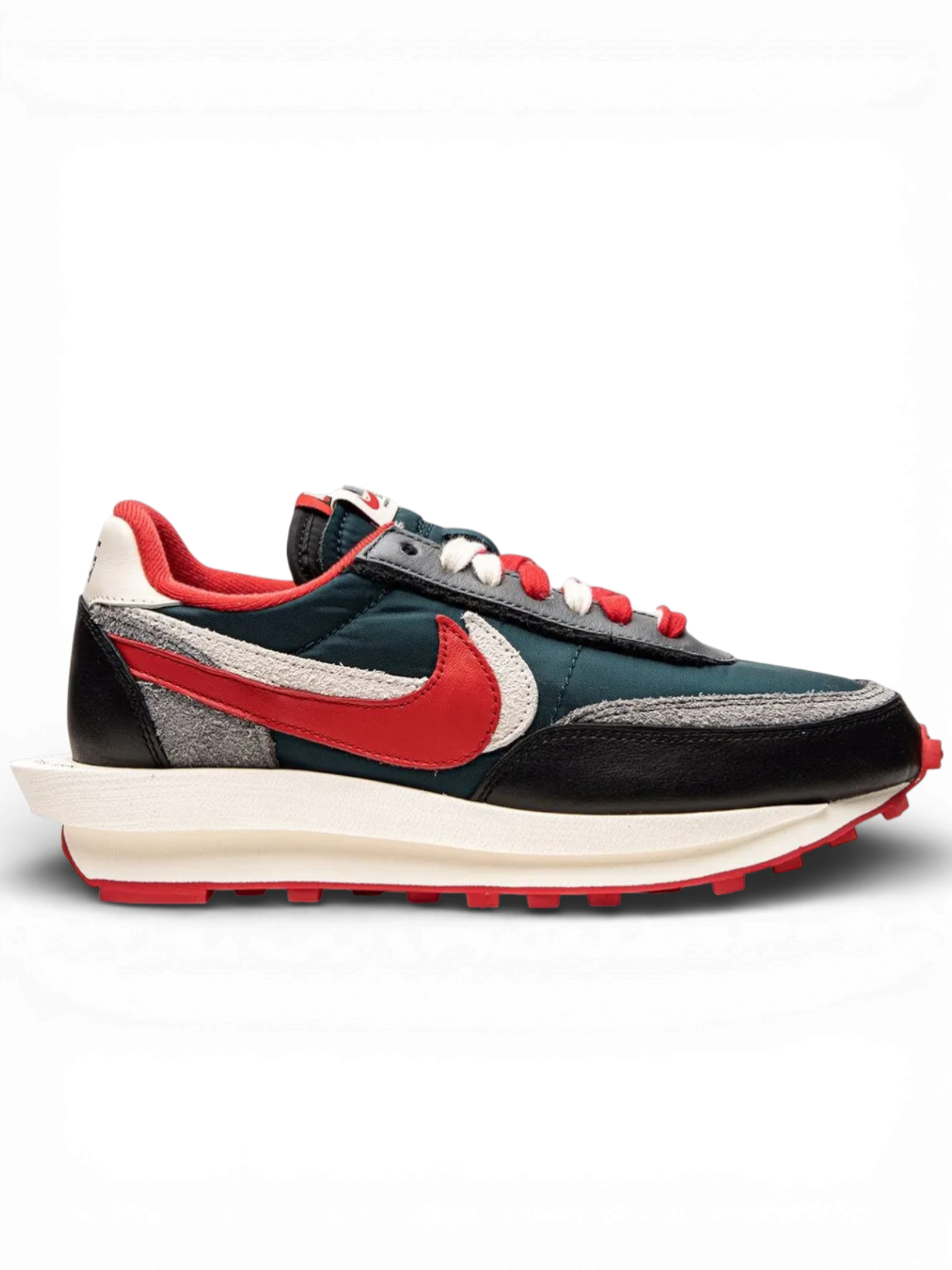 Nike LD Waffle sacai Undercover Midnight Spruce University Red