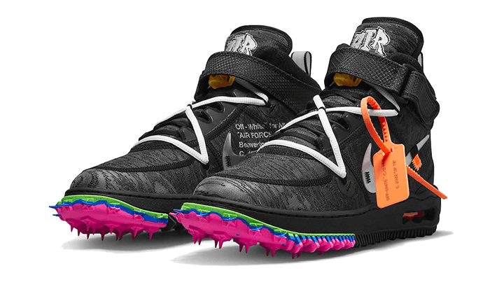 Nike Air Force 1 Mid Off White Clear Black OBLIO Shop