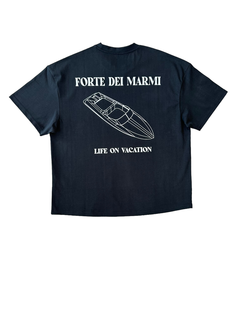 Forte dei Marmi FDM Yatch Club Black tee