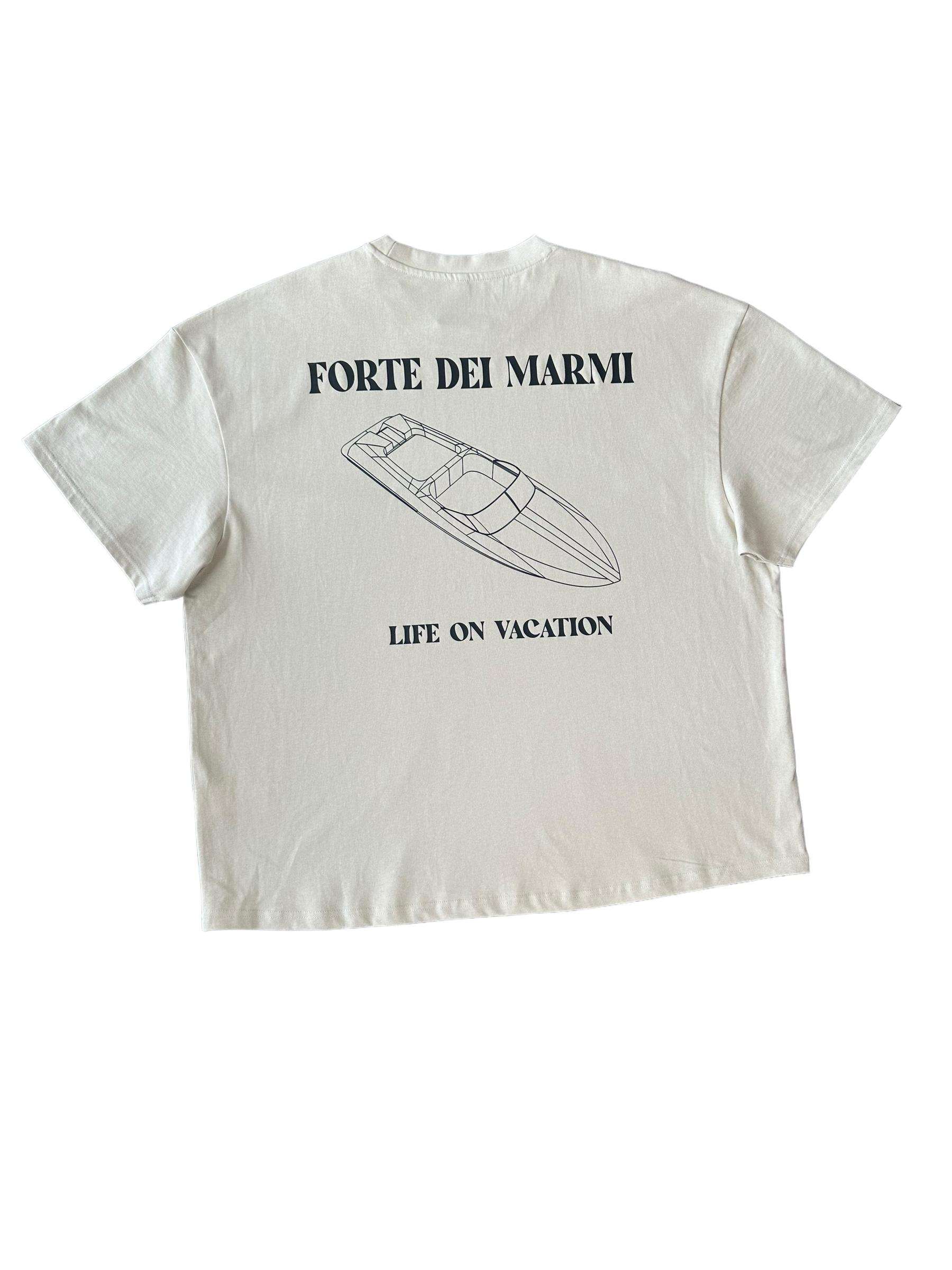 Forte dei Marmi FDM Yatch Club Beige tee