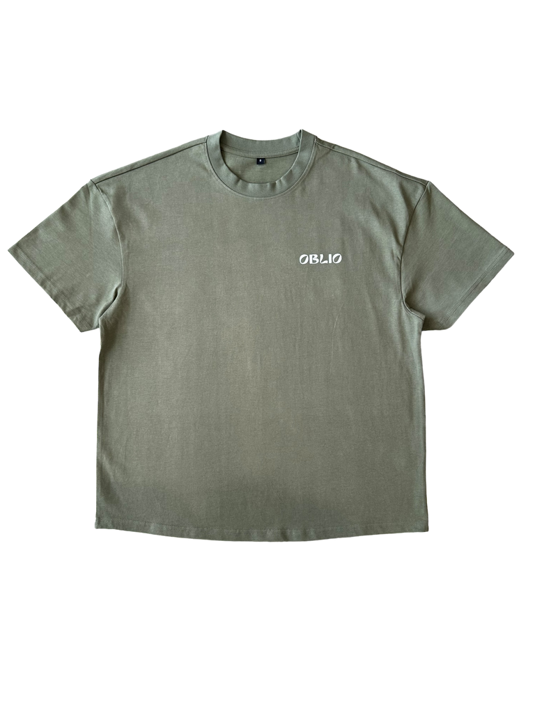 Forte dei Marmi FDM Olive wavy tee