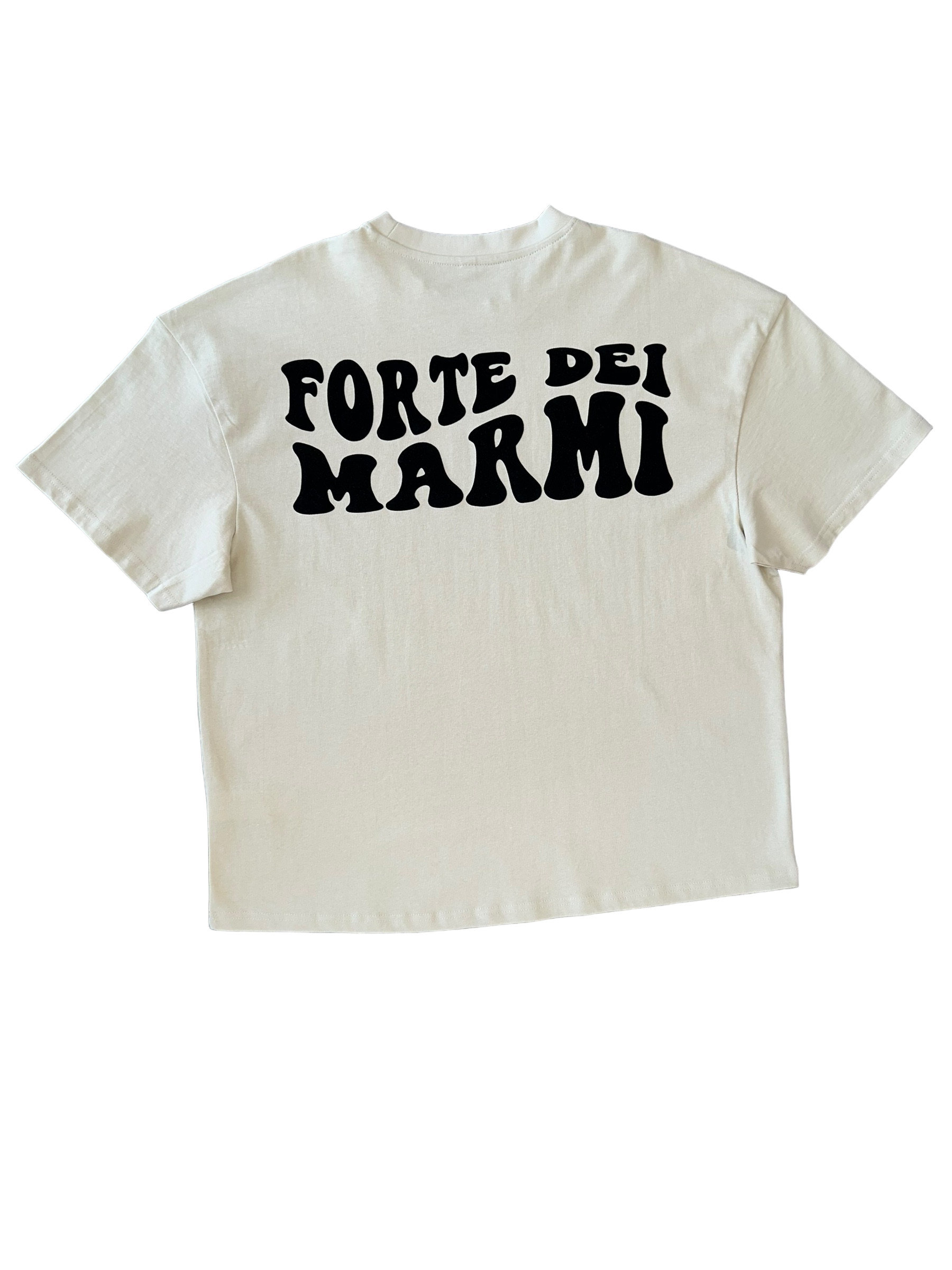 Forte dei Marmi FDM Beige wavy tee