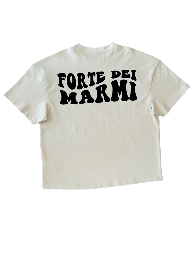 Forte dei Marmi FDM Beige wavy tee