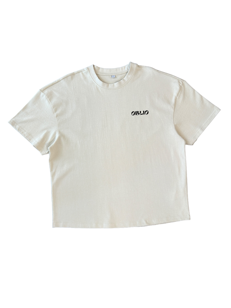 Forte dei Marmi FDM Beige wavy tee