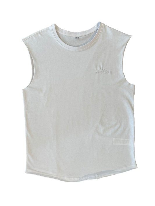 Oblio Sleeveless Shirt white