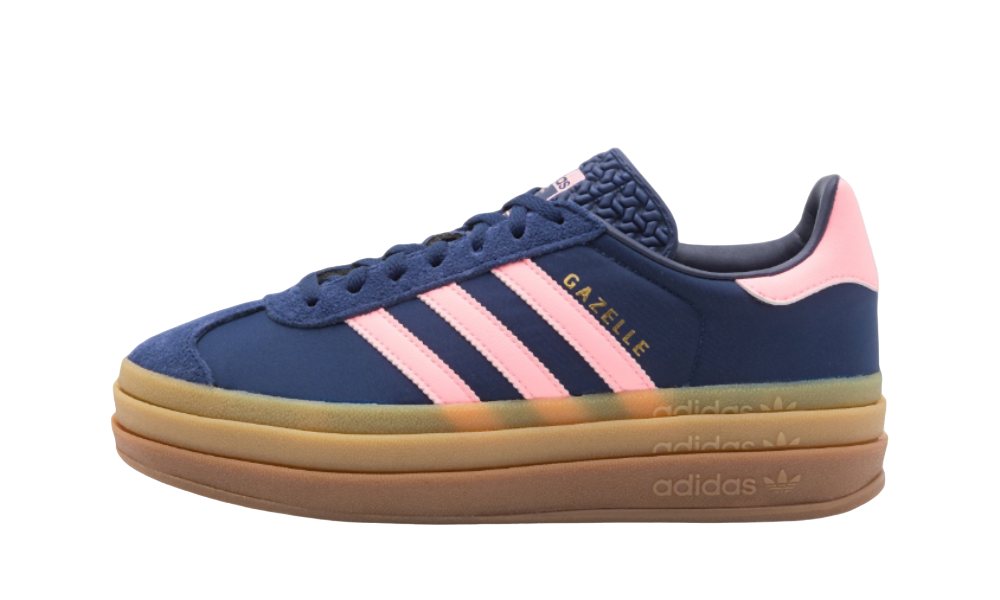 Adidas Gazelle Bold Dark Blue Pink Spark