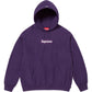 Supreme Box Logo Hooded Sweatshirt Dark Purple