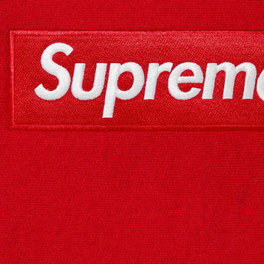 Supreme Box Logo Hoodie Red