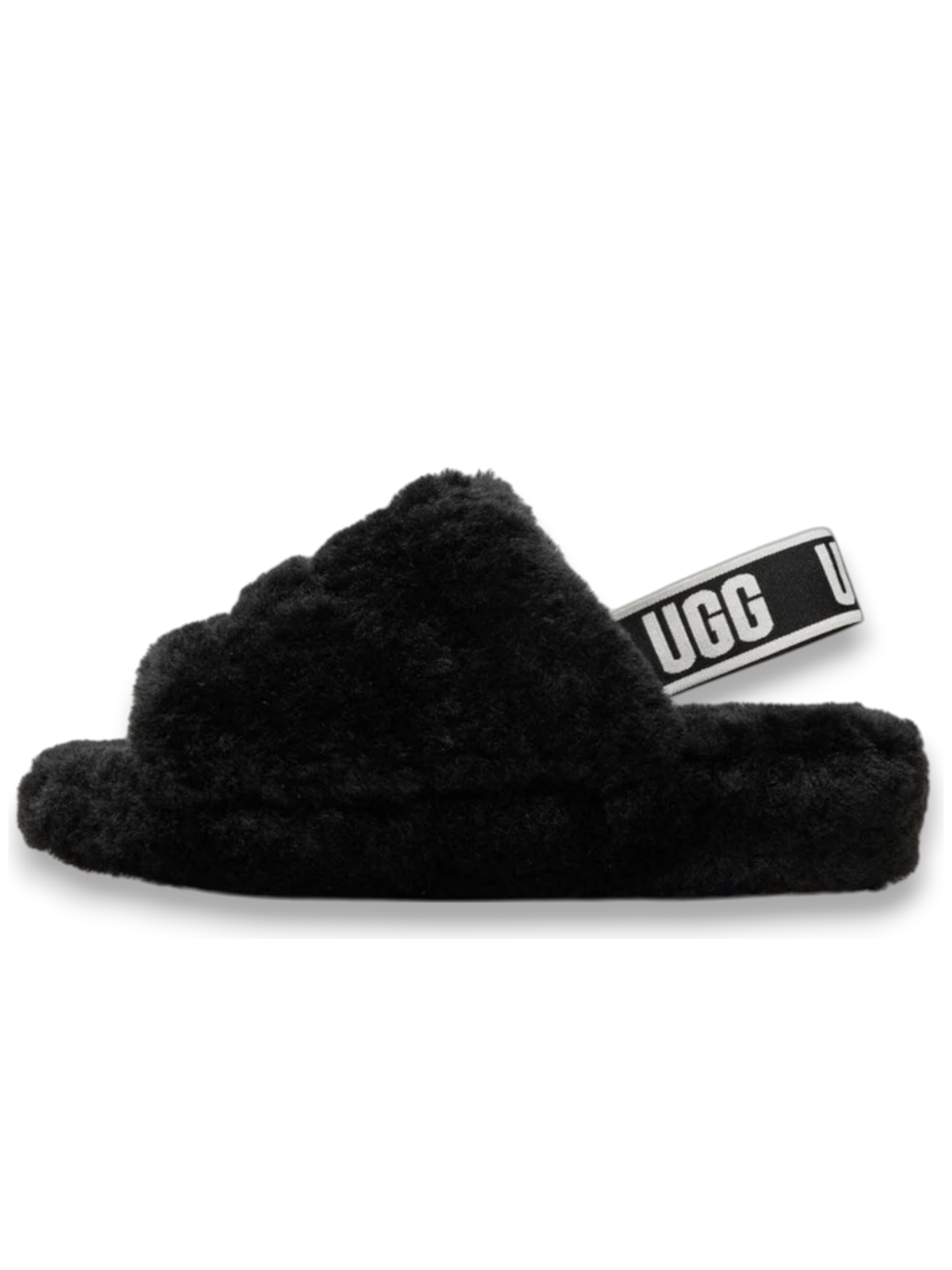 UGG Fluff Yeah Slide Black