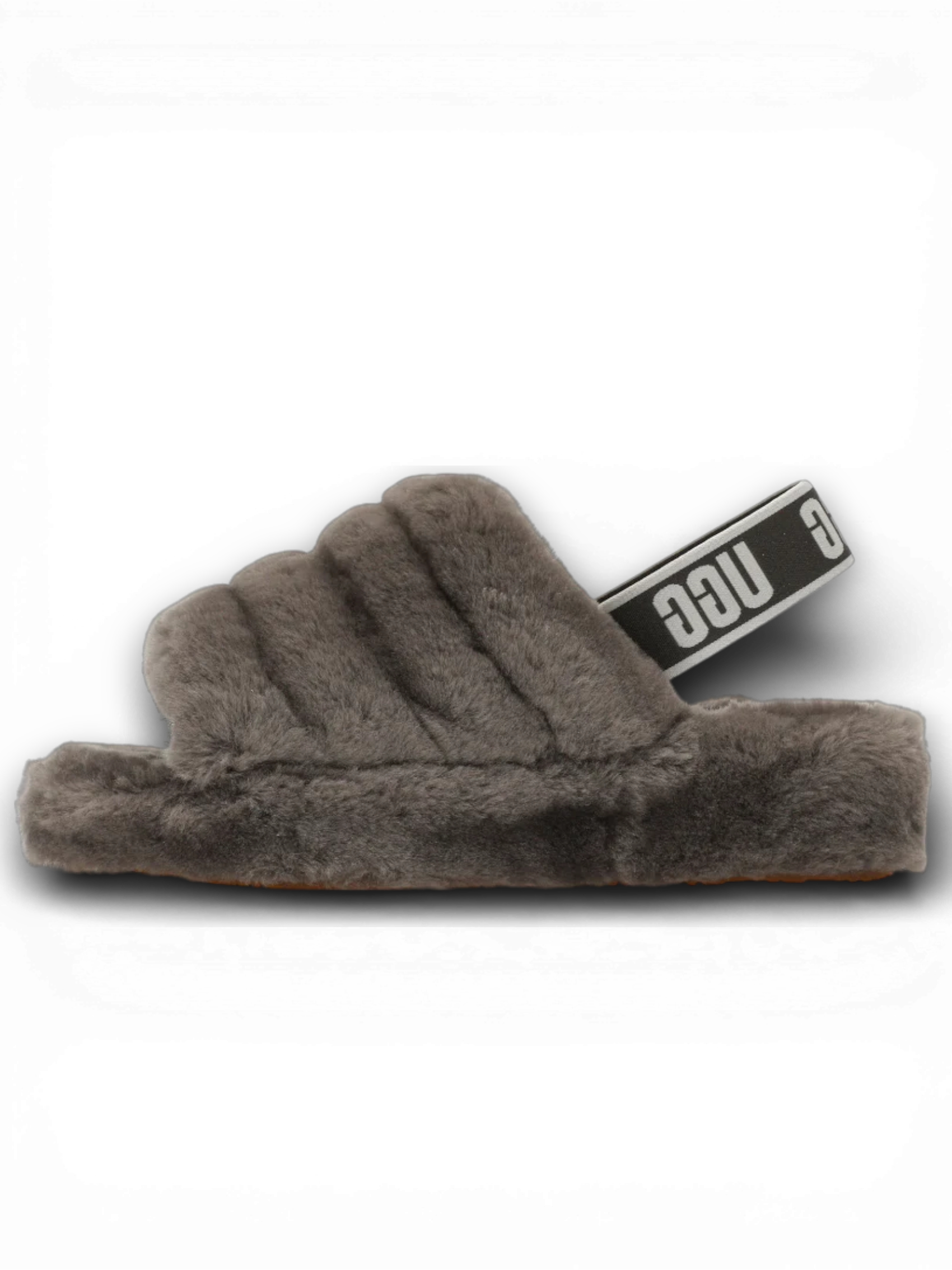 UGG Fluff Yeah Slide Charcoal