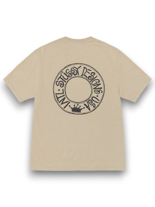 Stussy Buana Pigment Dyed Tee Khaki