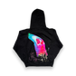 Travis Scott Astrofest Face Melt Hoodie Black