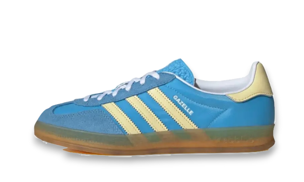 adidas Gazelle Indoor Semi Blue Burst Almost Yellow