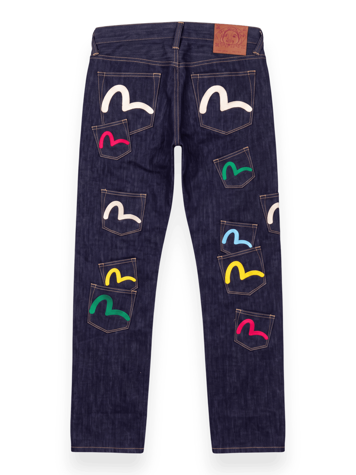 Evisu Multi-Pocket Seagull Regular Fit Jeans