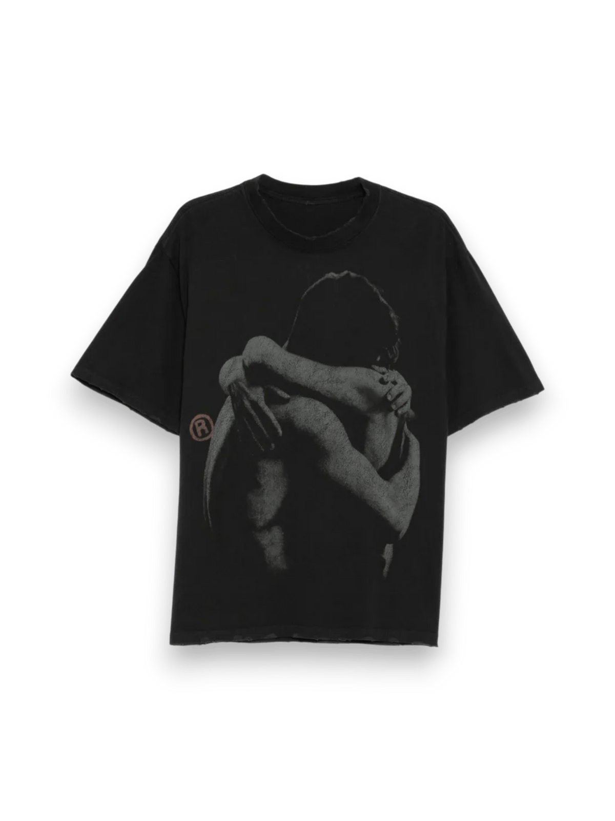 Warman Hugging Graphic T-shirt Black