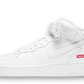 Nike Air Force 1 Mid Supreme White