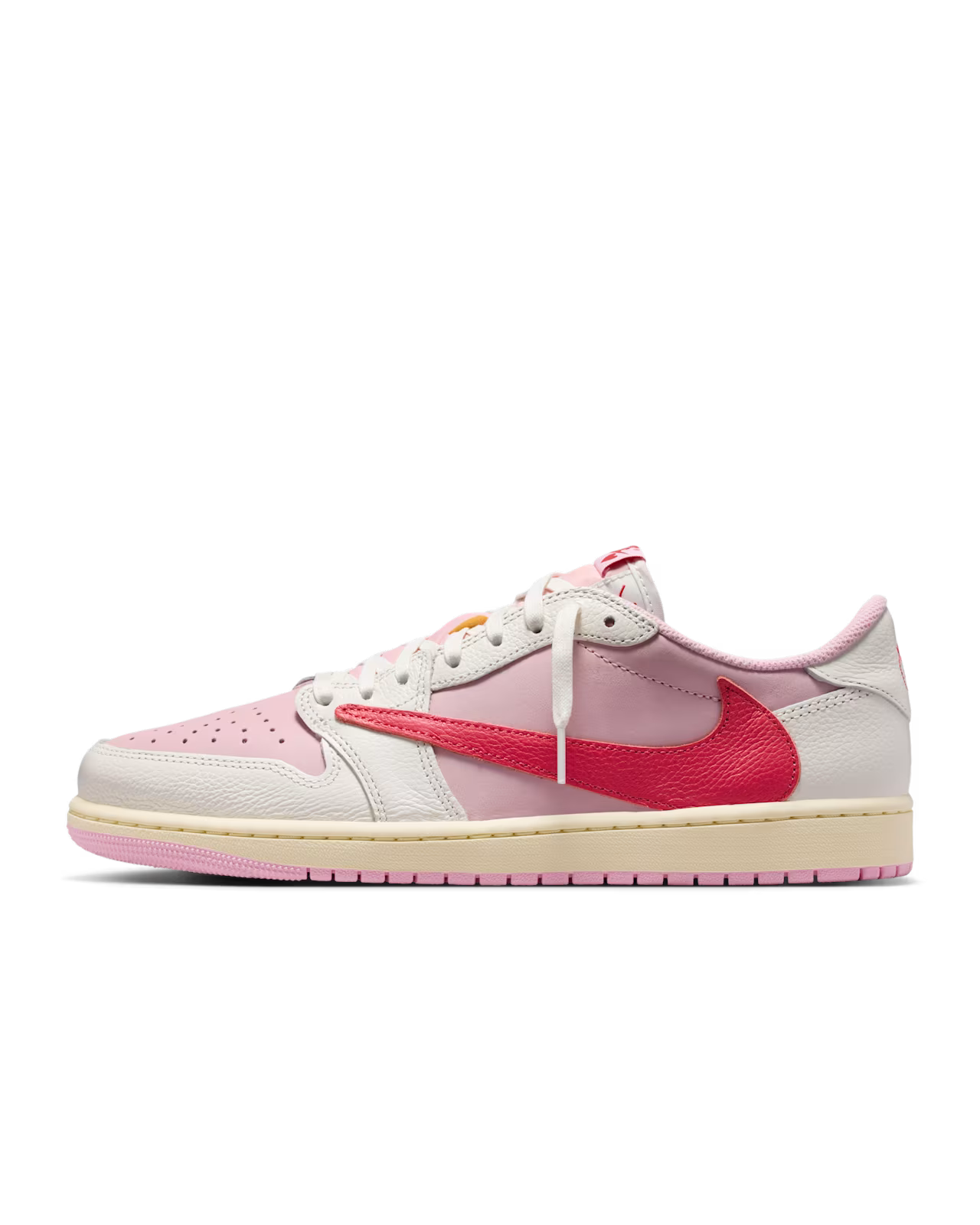 Air Jordan 1 Retro Low OG SP Travis Scott Sail Tropical Pink