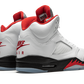 Jordan 5 Retro Fire Red Silver Tongue (2020)
