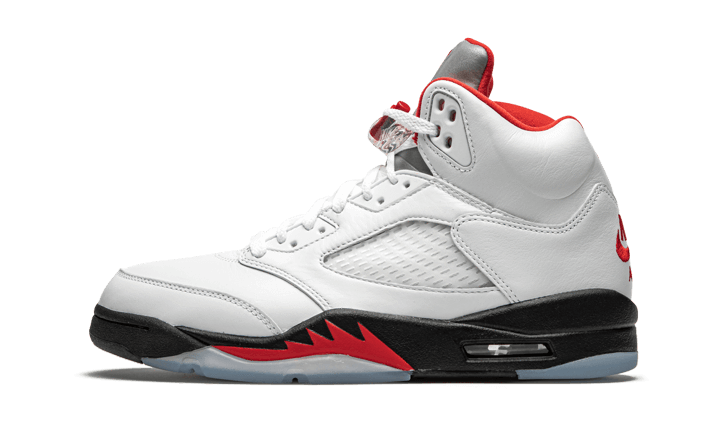 Jordan 5 Retro Fire Red Silver Tongue (2020)