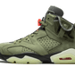 Air Jordan 6 Travis Scott Medium Olive