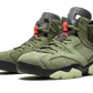 Air Jordan 6 Travis Scott Medium Olive