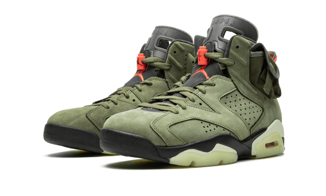 Air Jordan 6 Travis Scott Medium Olive